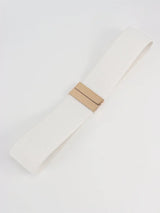 Alloy Buckle Elastic Belt - Trendsi - Flyclothing LLC