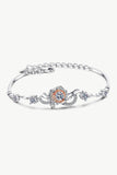 925 Sterling Silver Moissanite Bracelet - Trendsi