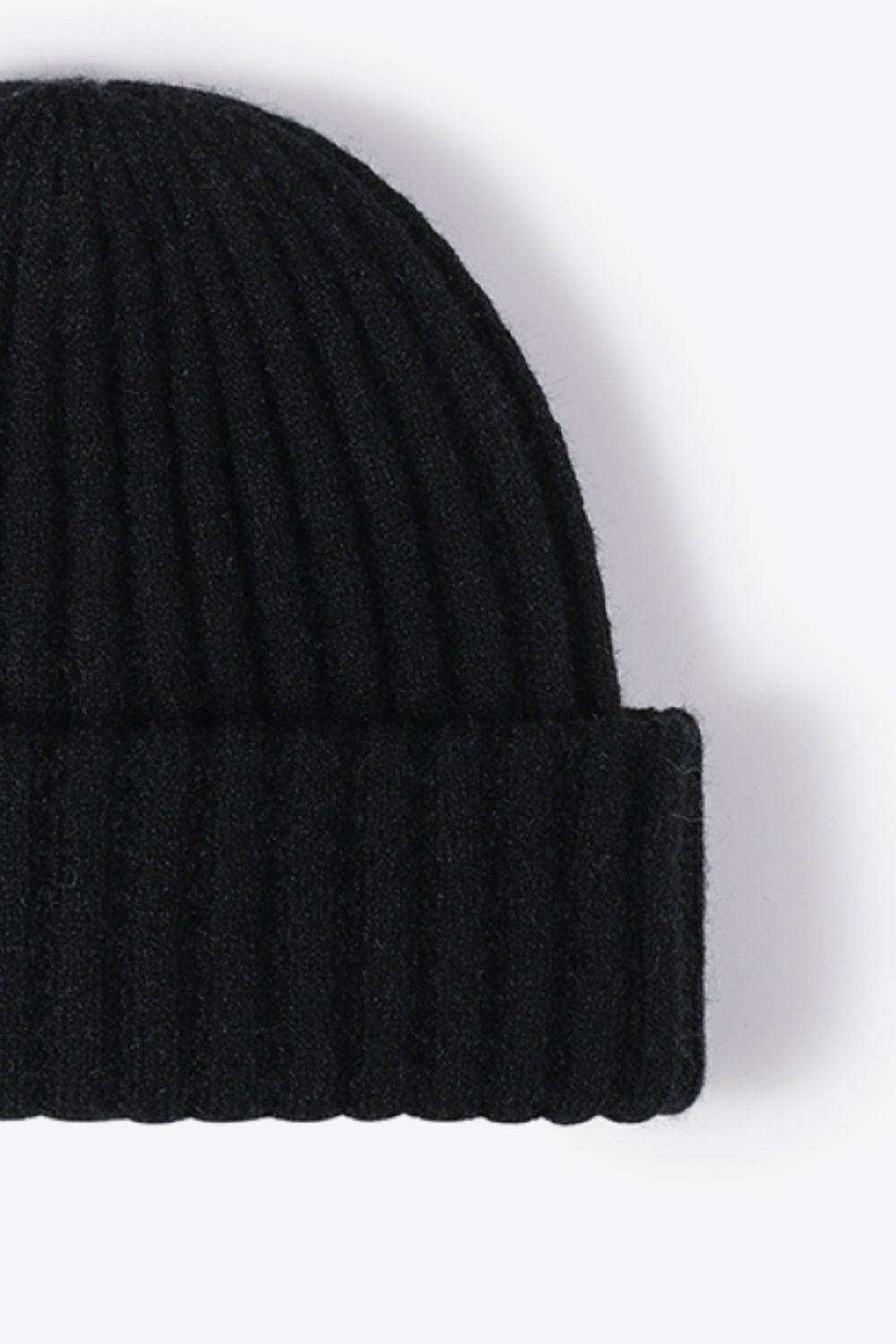Wide Rib Beanie - Trendsi - Flyclothing LLC