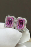 Shiny and Elegant 2 Carat Moissanite Stud Earrings - Trendsi