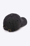 Plain Adjustable Baseball Cap - Trendsi - Flyclothing LLC