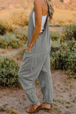 Double Take V-Neck Sleeveless Jumpsuit with Pocket - Trendsi - Flyclothing LLC