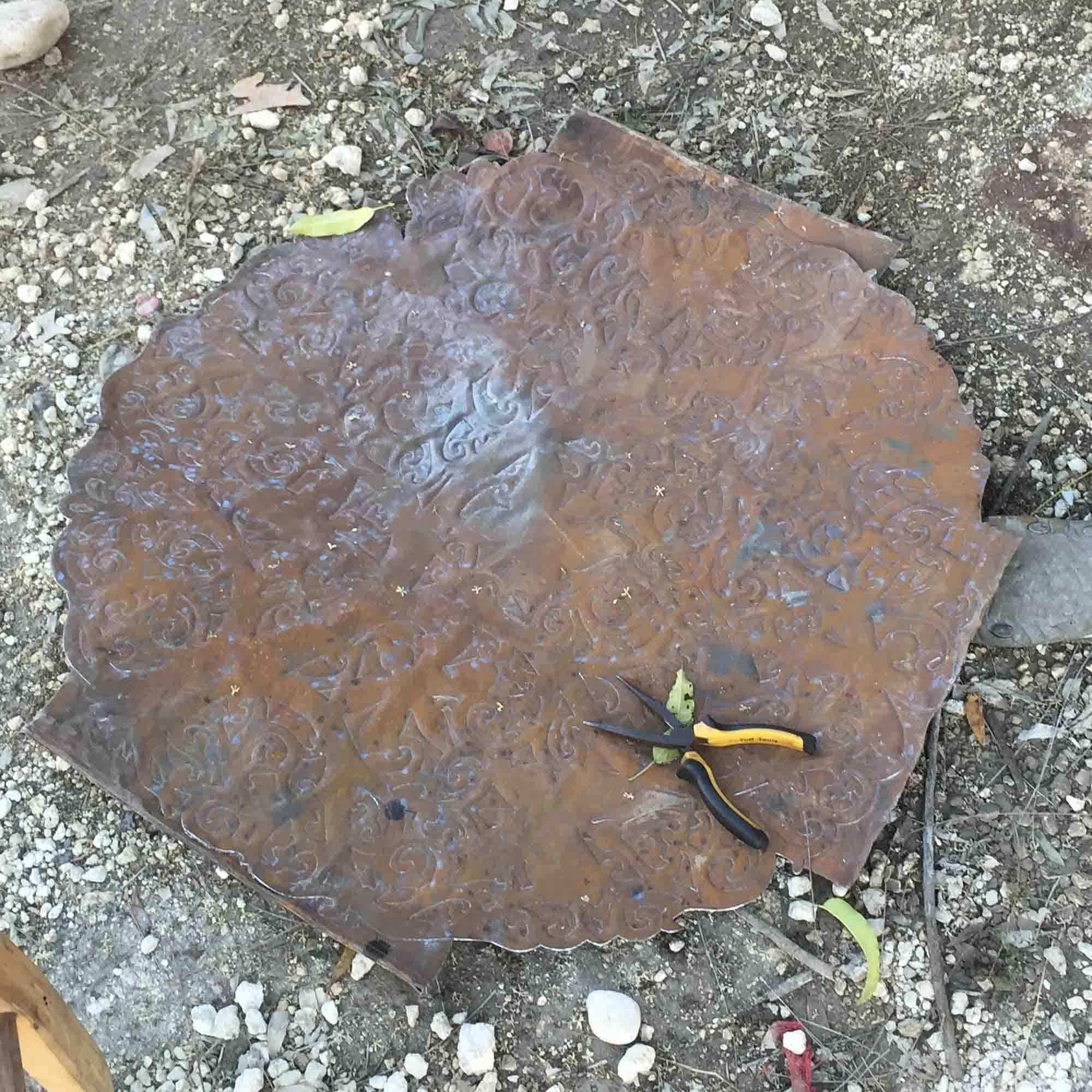 Cardinal on Branch, Painted Haitian Steel Drum Wall Art - Haitian Artisans - Flyclothing LLC