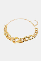 Acrylic Chain Belt - Trendsi - Flyclothing LLC