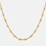 Titanium Steel Chain Link Necklace - Trendsi - Flyclothing LLC