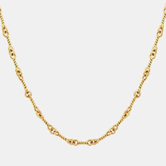 Titanium Steel Chain Link Necklace - Flyclothing LLC