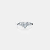 Moissanite 925 Sterling Silver Heart Ring - Trendsi - Flyclothing LLC