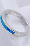 925 Sterling Silver Opal Ring in Sky Blue - Trendsi - Flyclothing LLC