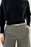 Elastic Iron Skinny Belt - Trendsi