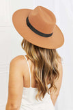 Fame Enjoy The Simple Things Fedora Hat - Trendsi - Flyclothing LLC