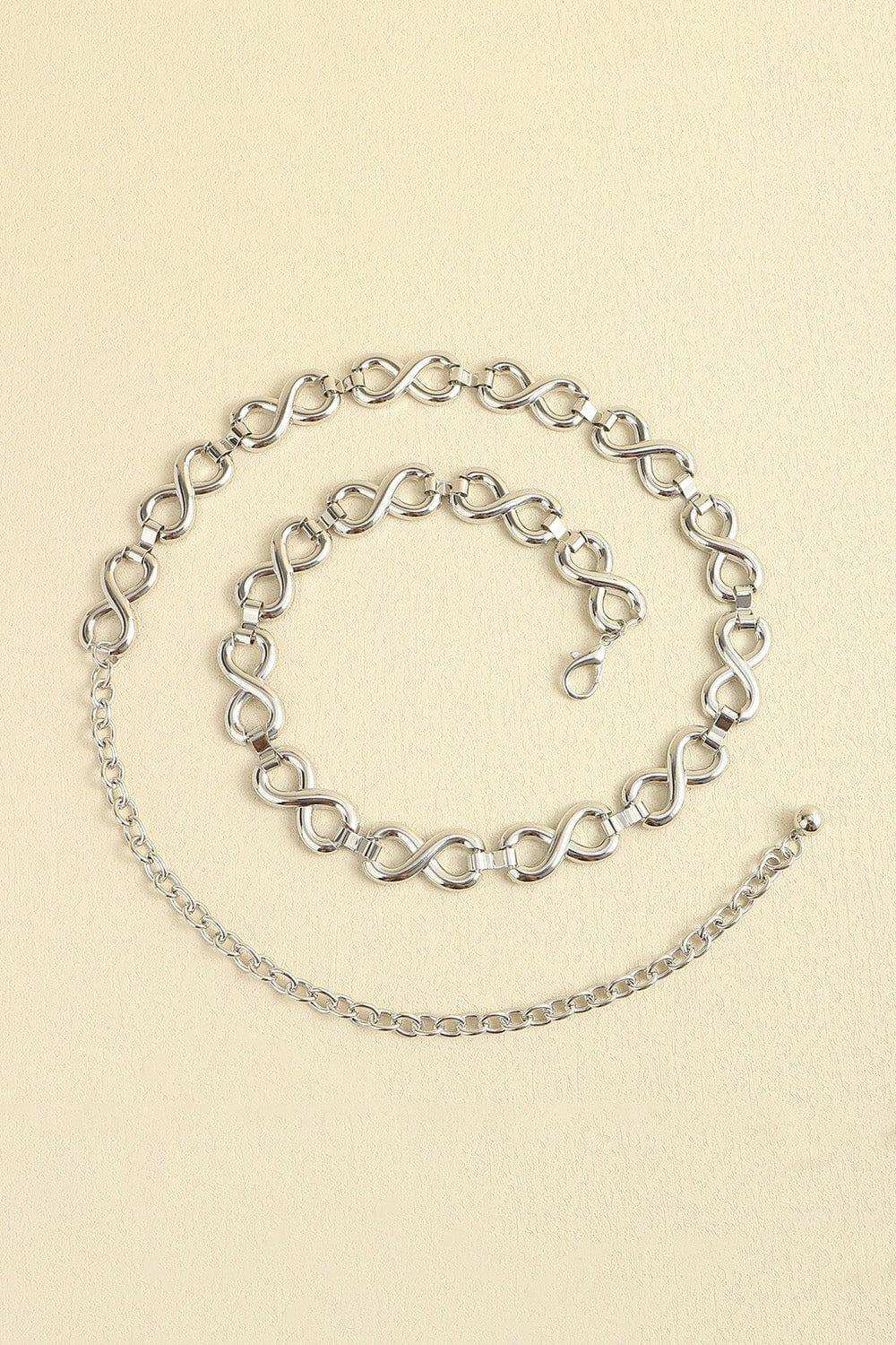 Alloy Lobster Clasp Belt - Trendsi - Flyclothing LLC