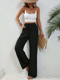 Wide Leg Drawstring Pants - Trendsi - Flyclothing LLC