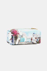 Nicole Lee USA Printed Handbag with Three Pouches - Trendsi - Flyclothing LLC