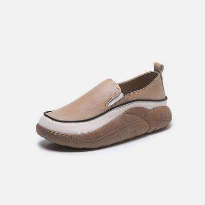 Chunky Slip On Shoes - Trendsi - Flyclothing LLC