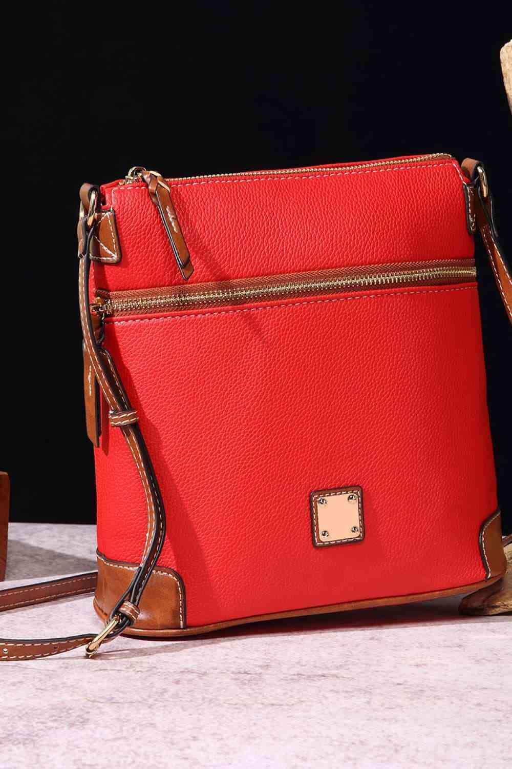 PU Leather Crossbody Bag - Trendsi - Flyclothing LLC