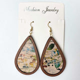 Teardrop Dangle Earrings - Trendsi - Flyclothing LLC