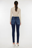 Kancan Mid Rise Gradient Skinny Jeans - Trendsi