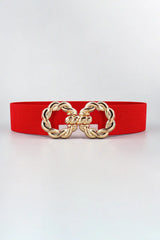 Zinc Alloy Buckle Elastic Belt - Trendsi - Flyclothing LLC