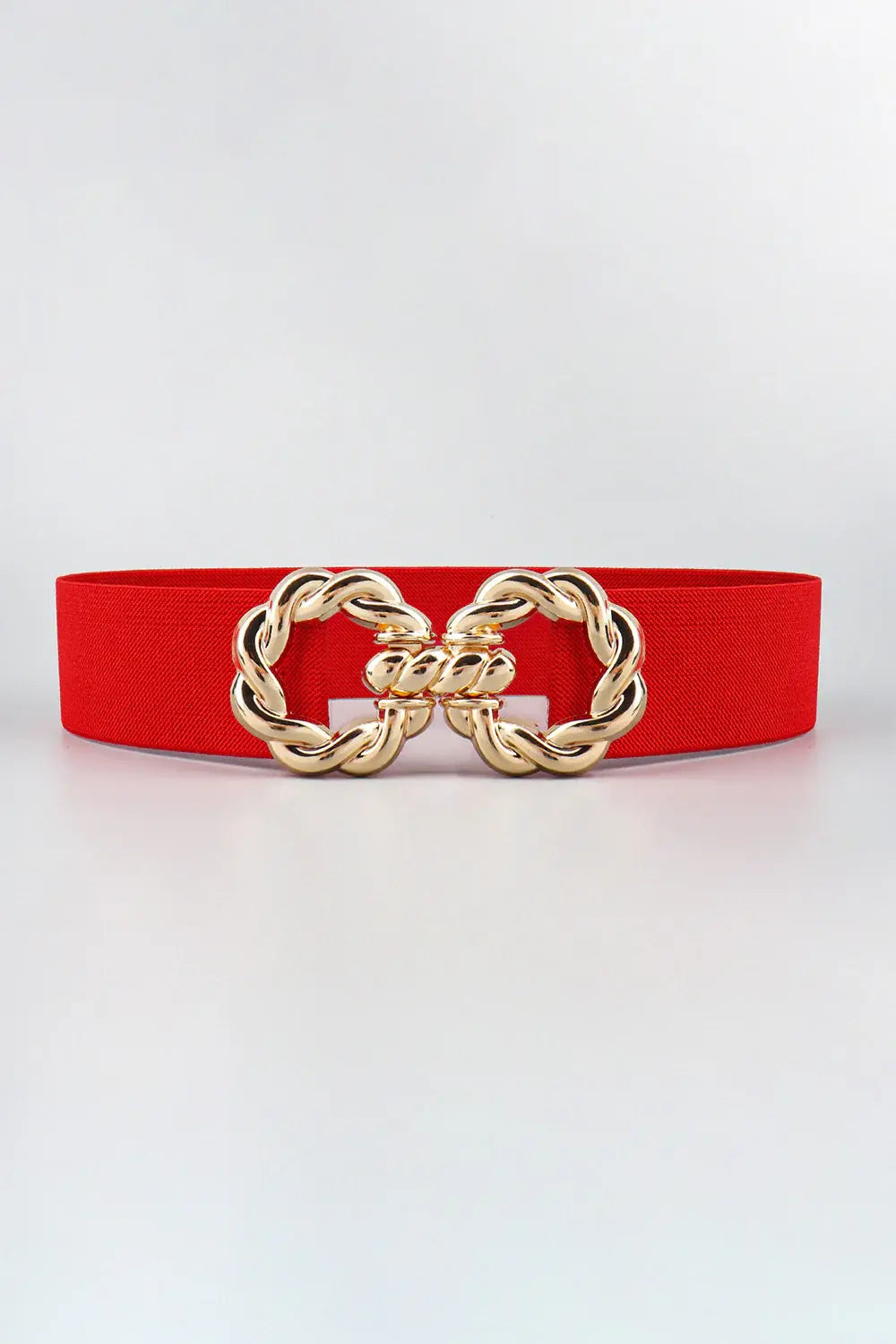 Zinc Alloy Buckle Elastic Belt - Trendsi - Flyclothing LLC