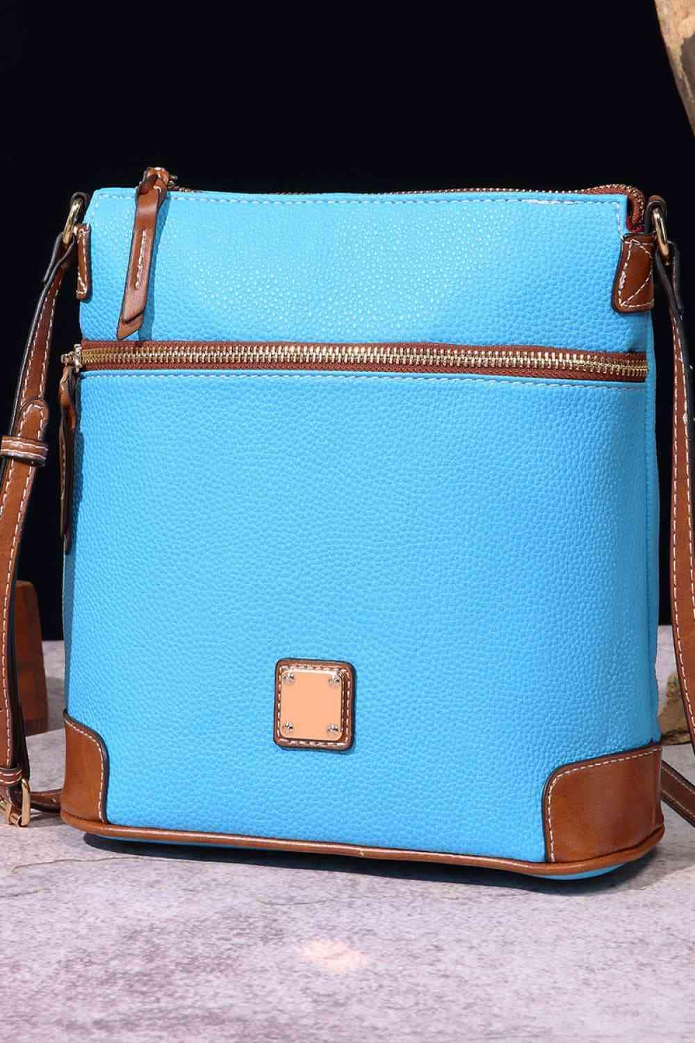 PU Leather Crossbody Bag - Trendsi