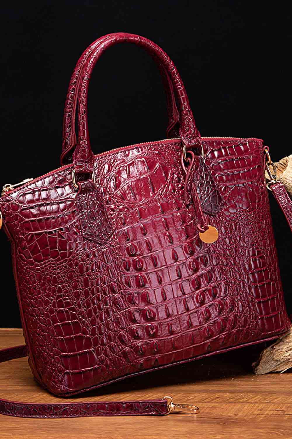 PU Leather Handbag - Trendsi - Flyclothing LLC