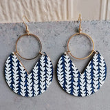 Ms.Pac-Man Shape Wooden Dangle Earrings - Trendsi - Flyclothing LLC