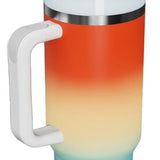 Gradient Multicolor Stainless Steel Tumbler - Trendsi