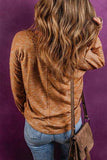 Half Button Dropped Shoulder Long Sleeve T-Shirt - Trendsi - Flyclothing LLC
