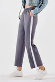 Seam Detail Long Pants - Trendsi - Flyclothing LLC