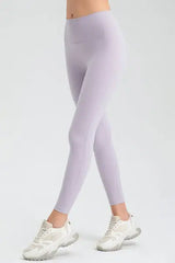 High Waist Skinny Active Pants - Trendsi - Flyclothing LLC