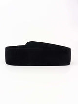 PU Elastic Wide Belt with Alloy Buckle - Trendsi - Flyclothing LLC