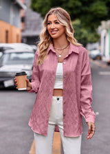 Dropped Shoulder Longline Shirt - Trendsi - Flyclothing LLC