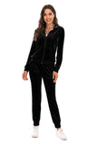 Zip-Up Hooded Jacket and Pants Set - Trendsi - Flyclothing LLC