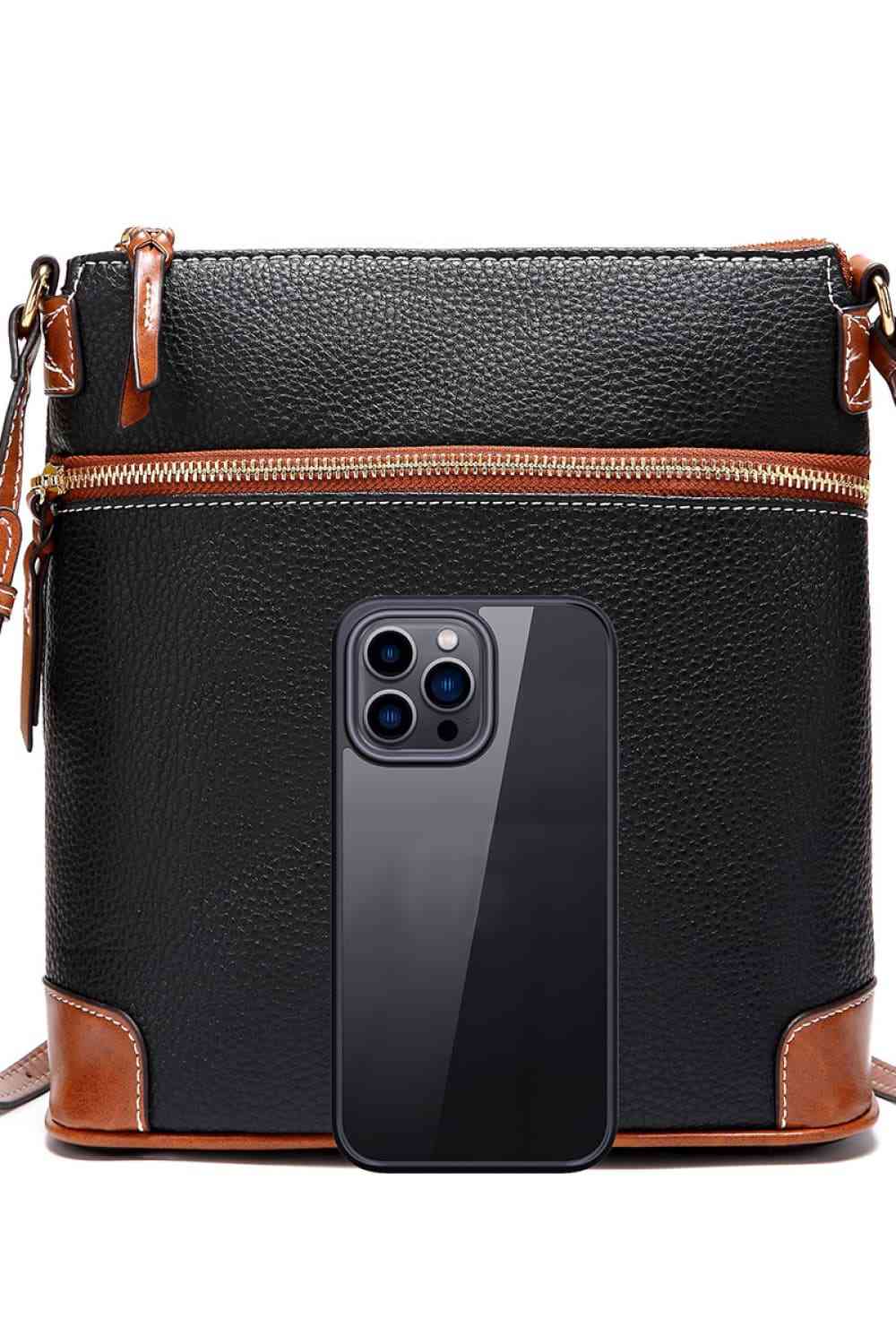 PU Leather Crossbody Bag - Trendsi - Flyclothing LLC