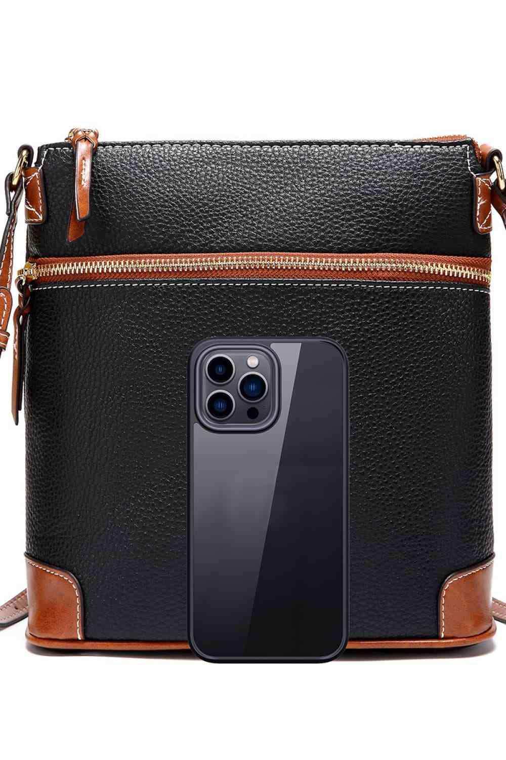 PU Leather Crossbody Bag - Trendsi - Flyclothing LLC