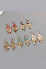 Beaded Dangle Earrings - Trendsi - Flyclothing LLC
