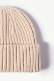 Rib-Knit Cuff Beanie - Trendsi - Flyclothing LLC