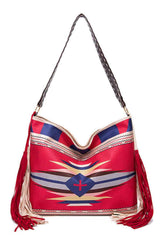 Geometric Canvas Tote Bag - Trendsi - Flyclothing LLC