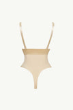Full Size Adjustable Strap Zip-Up Shaping Bodysuit - Trendsi - Flyclothing LLC