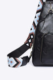 Take A Trip PU Leather Sling Bag - Trendsi - Flyclothing LLC