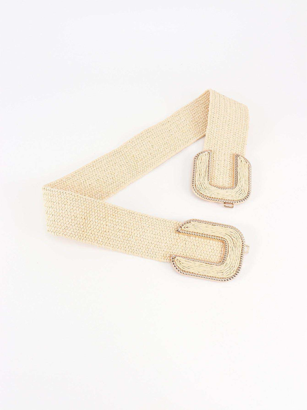 Wide Braid Belt - Trendsi - Flyclothing LLC