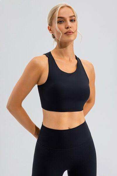 Round Neck Active Tank - Trendsi - Flyclothing LLC