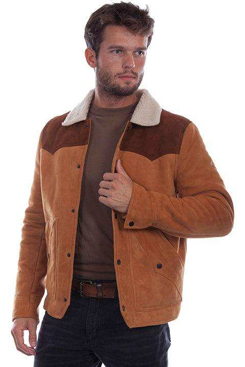 Scully Leather Leatherwear Mens Tan Men's Jacket - Scully Leather - Flyclothing LLC