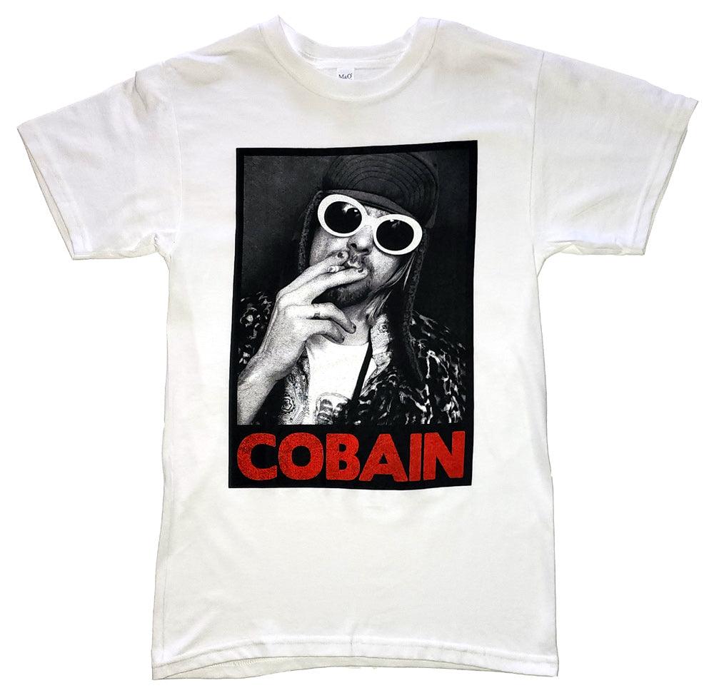 Curt Cobain Smoking Mens T-Shirt - Flyclothing LLC
