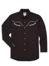 Men's Ely Cattleman Long Sleeve Retro Solid With Piping - Ely Cattleman - Flyclothing LLC