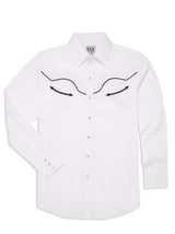Men's Ely Cattleman Long Sleeve Retro Solid With Piping - Ely Cattleman - Flyclothing LLC