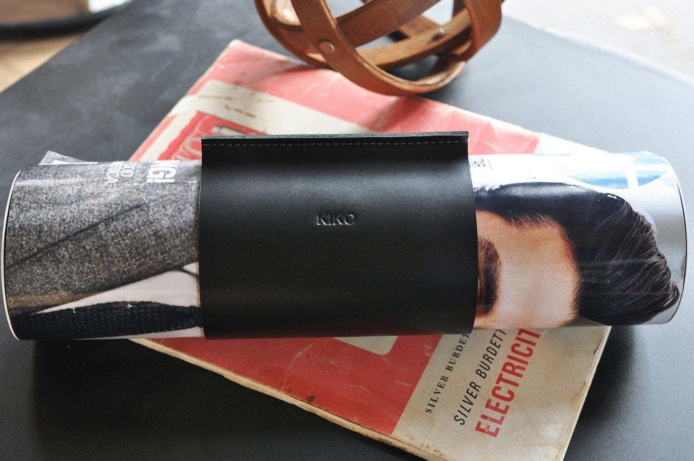 Kiko Leather Newspaper/Magazine Holder - Kiko - Flyclothing LLC