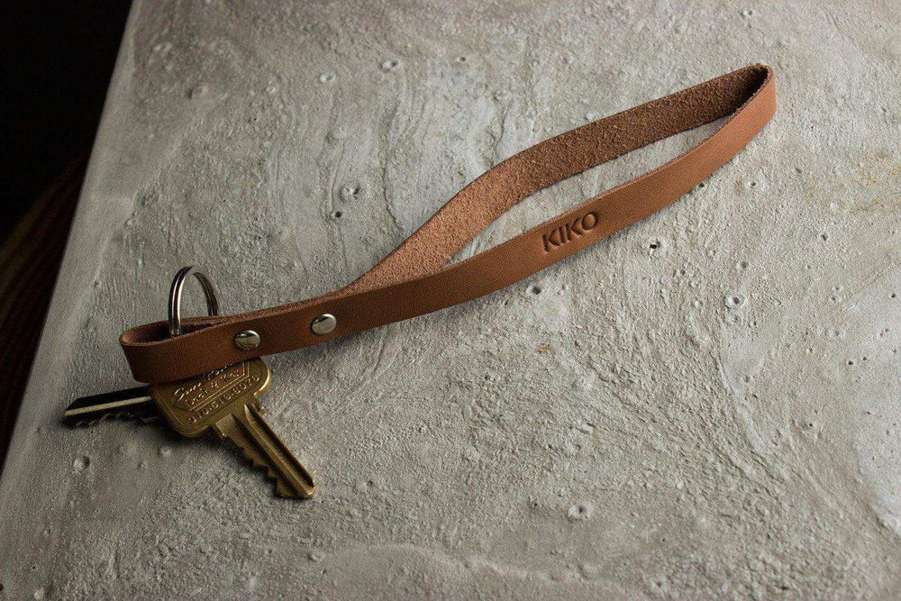 Kiko Leather Keychain - Kiko - Flyclothing LLC