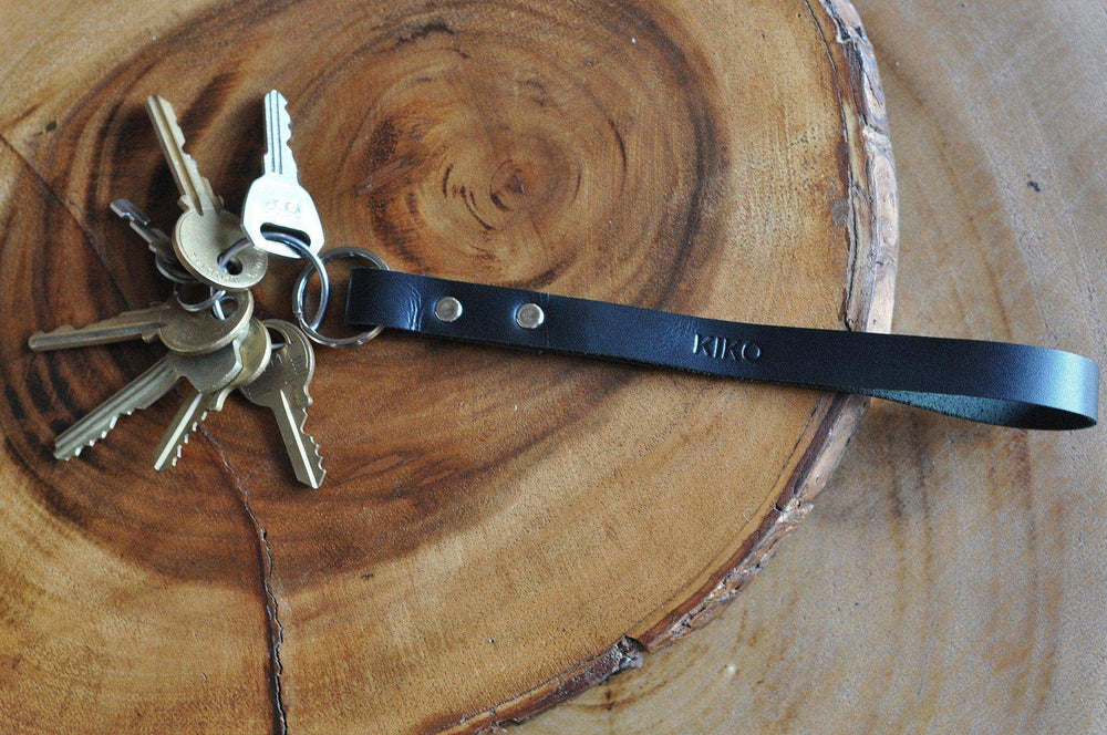 Kiko Leather Keychain - Kiko - Flyclothing LLC