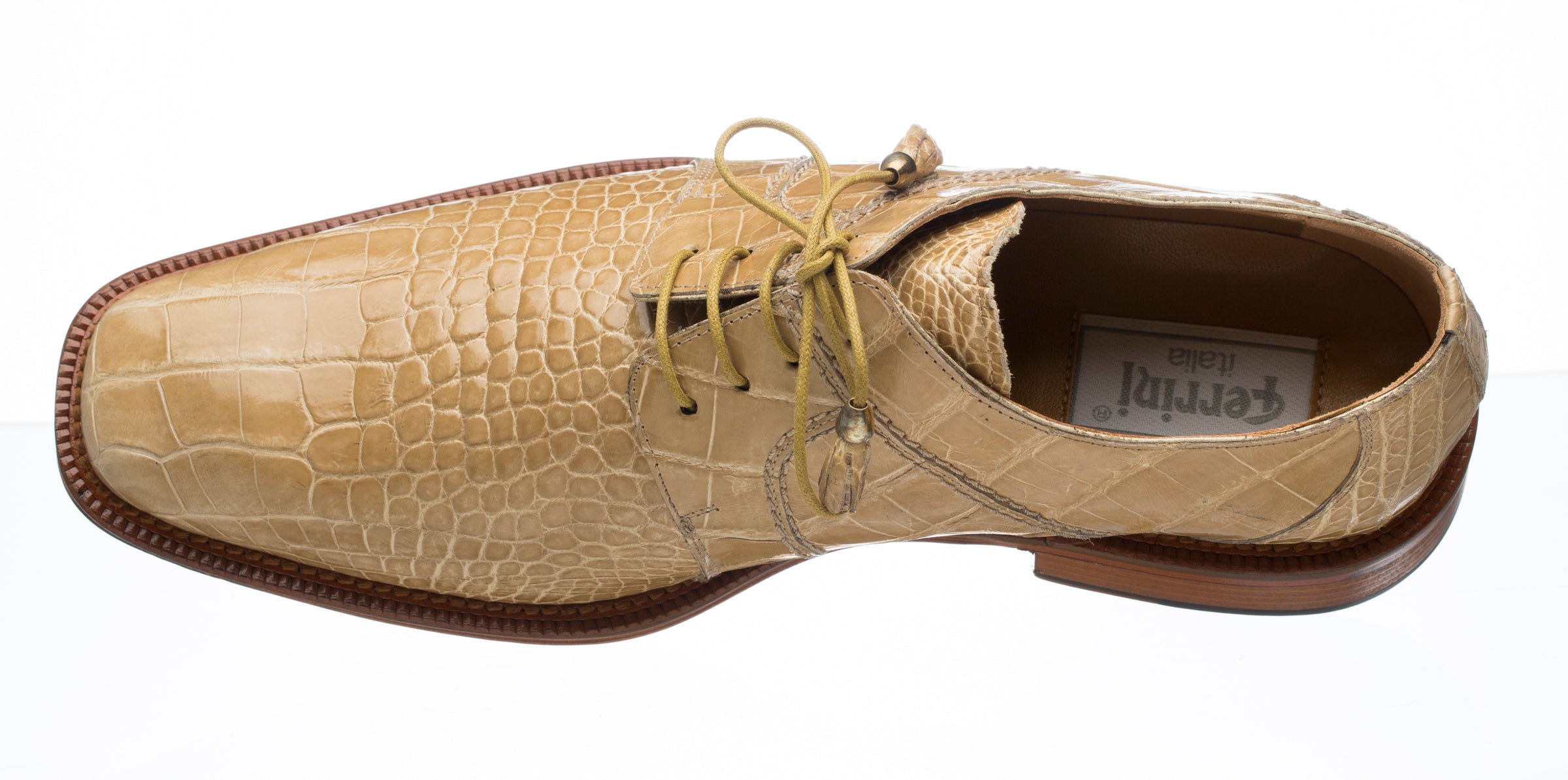 Ferrini USA Belly Alligator 205 Men's Dress Shoes